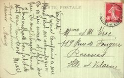 Picturesque CPA Auvergne Egliseneuve d' Entraigues View