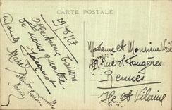 CPA View of Egliseneuve d' Entraigues