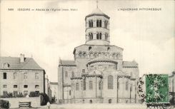 CPA Issoire Apse of the Church picturesque Auvergne