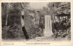 CPA Cascades of Egliseneuve D' Entraigues