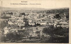 CPA Surroundings of Aigueperse panorama of Artonne