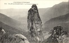 CPA Valley of Chaudefour the Rock of Resentment