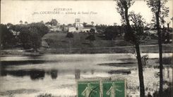 CPA Auvergne Courpiere the Pond of Saint Flour