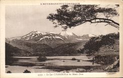 CPA the Lake Chambon and the Mounts Gilds