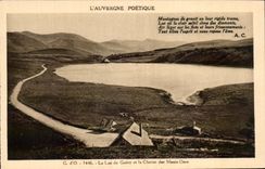 CPA the Lake Guery and the Chain of the Mounts Gilds