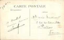 CPA Poetic Auvergne Entrance of Vallee De Chaudefour Walkers Alpinism