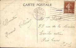 Corazon de Jacques del paladar de CPA Bourges visto del lugar de la baya