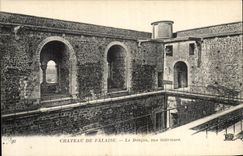 CPA Chateau De Cliff the Keep Seen interior