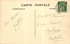 CPA Deauville the flowered Beach the Casino and Gardens