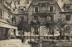 CPA Deauville Normandy Hotel Court