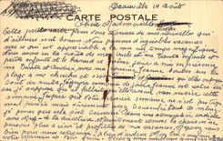 CPA Deauville the flowered Beach the Casino