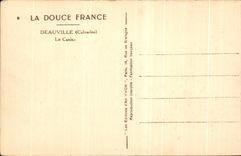 CPA la Douce France Deauville Le Casino