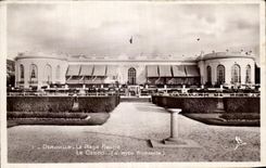 CPA Deauville la Plage fleurie Le Casino