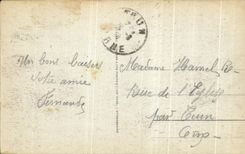 CPA Deauville Flowered Beach Gardens the Royal Hotel