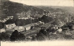CPA la Vallee de Quincampoix Train 