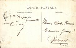 CPA Granville Le Casino Descente de la Plage