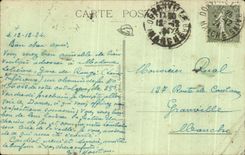 CPA Granville Vue generale prise de la Tour de l'Eglise Saint Paul