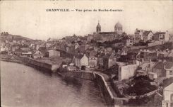 CPA Granville Vue prise de Roche Gautier