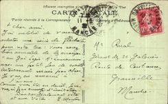 CPA Granville Vue prise de Roche Gautier