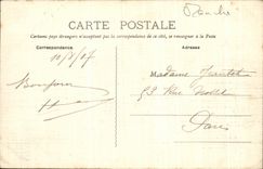 CPA Granville Le Casino (carte toilee)