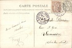 CPA La Normandie Granville Grotte du Cap Lithou