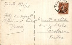 CPA Granville Interieur de l'Eglise Notre Dame