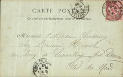 CPA Granville Le Casino la Plage a Maree Haute 