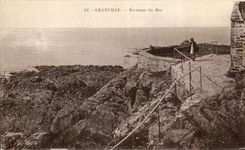CPA Granville Terrasse du Roc