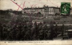CPA Granville Hopital Civil et Militaire et le Val des Fleurs