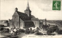CPA Granville L'Eglise Notre Dame