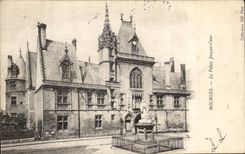 CPA Bourges el corazon de Jacques del paladar