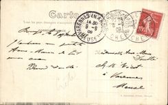 CPA Bourges la entrada del corazon de Jacques del paladar