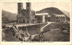 CPA Notre Dame Of Salette the Basilica