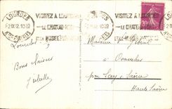 CPA Lourdes Appearance Of the Virgin