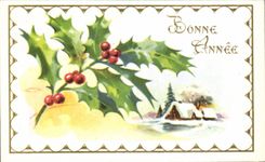 CPA Fantaisie Bonne Annee