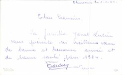 CPA Fantaisie Bonne Annee