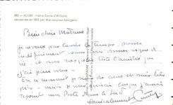 CPA Argel Notre Dame del consacree de africa adentro por Monseigneur Lavigerie