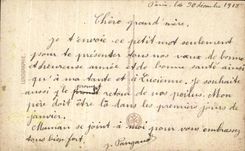 La fantasia de CPA florece Feliz Ano Nuevo