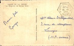 CPA Valley Of Hollow the Bath-tub of George Sand