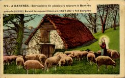 CPA has Bartres Bernadette made several stays has Bartres close to Lourdes