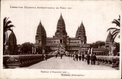 CPA Fair Colonial Internationale De Paris 1931 Temple of Angkor Vat