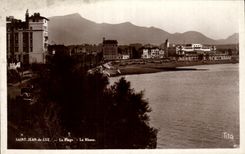 CPA Saint Jean de Luz the Beach Rhune