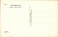 CPA Strasbourg Kammerzell House