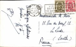 CPA Bruges Bridge Of Beguinage And Presbytere