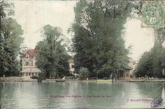 CPA Enghien Les Bains Edges Of the Lake