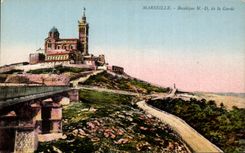 CPA Marseille Basilique ND De La Garde