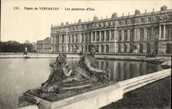CPA Palais De Versailles Les parterres d'Eau