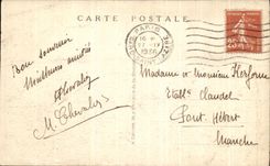 CPA Paris the Caretaker's lodge and the Bridge with the Exchange Barges