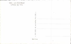 CPA La Rochelle el ayuntamiento