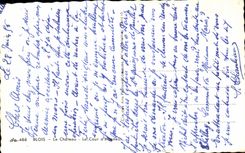 CPA Blois Le Chateau La Cour d'Honneur